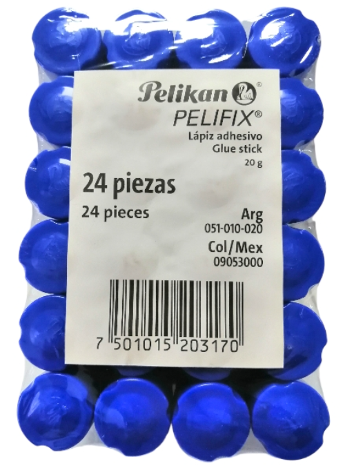 LAPIZ ADHESIVO PELIKAN PELIFLIX 20G 24piezas