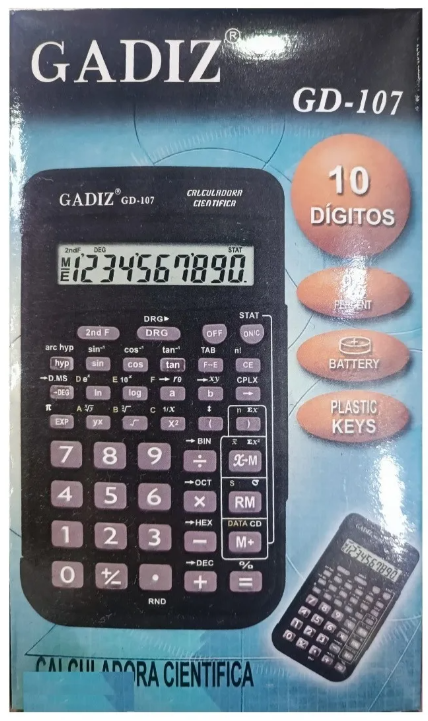Calculadora Cientifica Gadiz GD-107