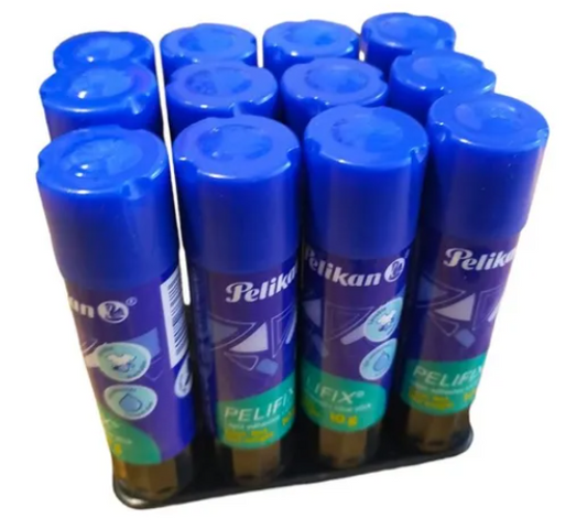 Lápiz Adhesivo 10g Paquete Con 12 Piezas Pelikan
